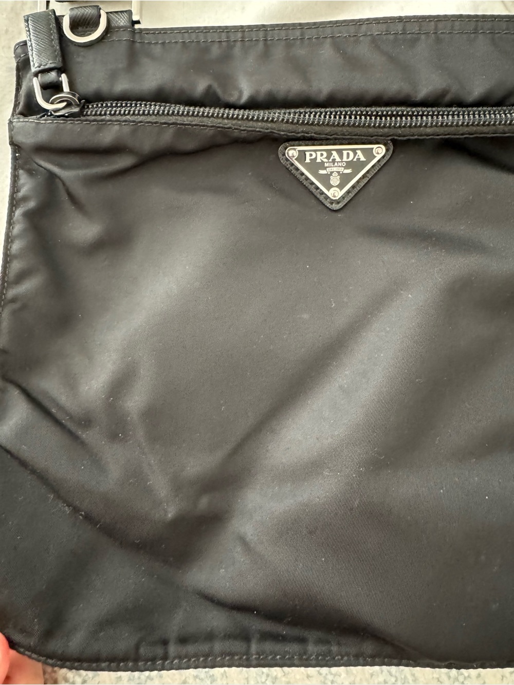 Prada Black Nylon Crossbody Bag *please read description** - Picture 2 of 5